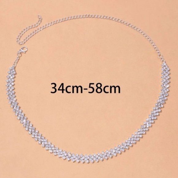 Silver Radiant Elegance Necklace - Picture 3 of 4